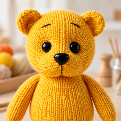 CozysLoop™ Honey Bear — Knitting Pattern